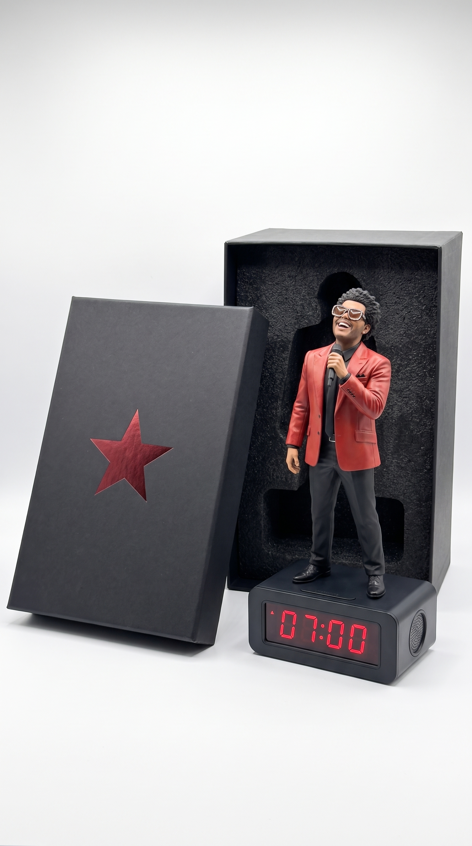 Starboy Alarm Clock gift box and packaging